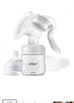 Молоковідсмоктувач philips avent natural (модель scf430/10)