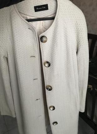 Пальто massimo dutti