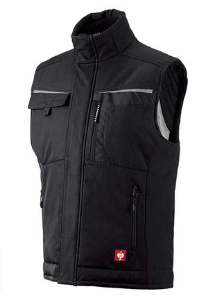 Жилет engelbert strauss чорний softshell утеплений