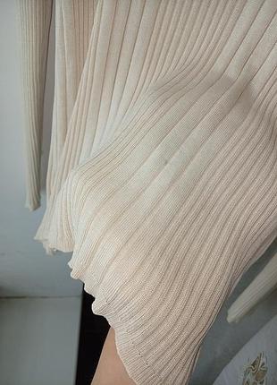 Лонгслив в рубчик 100% silk 9