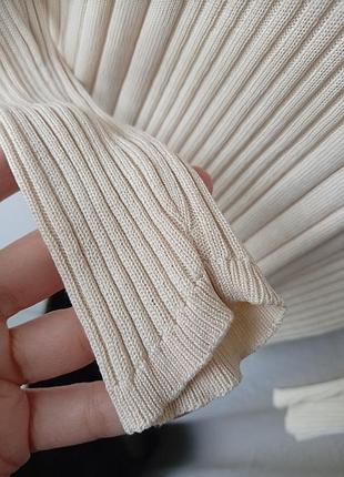 Лонгслив в рубчик 100% silk 7