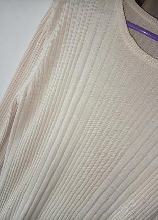Лонгслив в рубчик 100% silk 5
