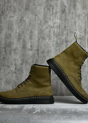Черевики чоловічі dr. martens crewson leather lace up boots 45(29)