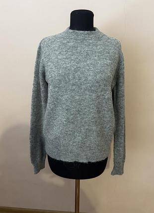 Светр з альпакою та вовною zara