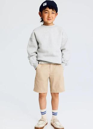Підліткові шорти-чиноси regular fit h&m