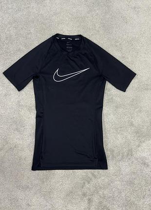 Футболка спортивна компресійна чоловіча nike pro
