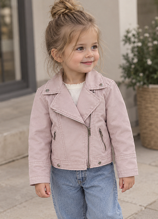 Курточка кожаная primark 4-5 лет