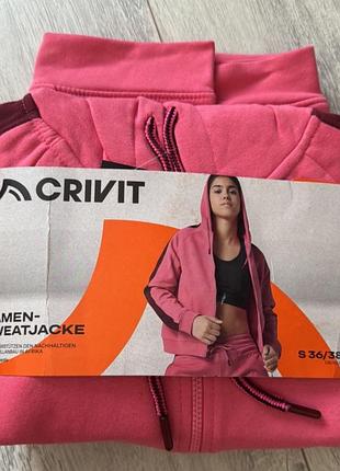 Кофта жіноча crivit рожева