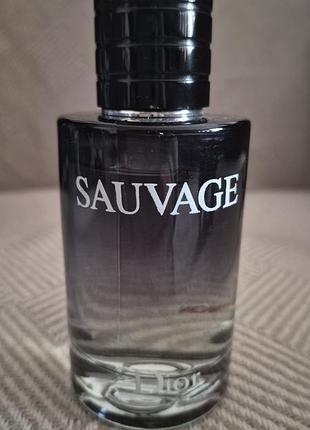 Туалетна вода christian dior sauvage для чоловіків