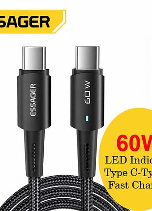 Кабель зарядки essager, мощностью 60w