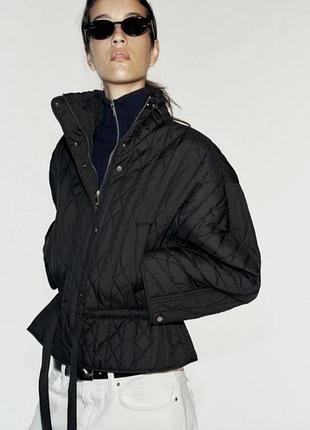 Куртка zara бомбер утеплений 2