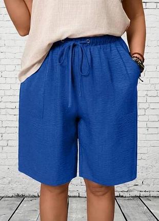 Шорти з кишенями shein 3xl