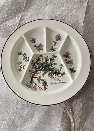 Великі тарілки від villeroy&boch, botanica