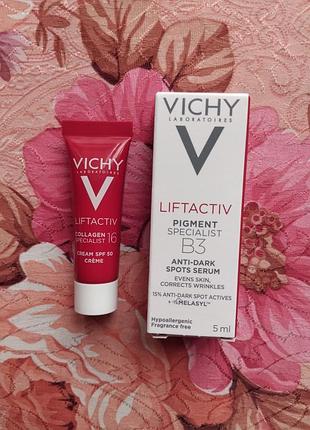 Набір дерматологічного догляду vichy liftactiv collagen specialist