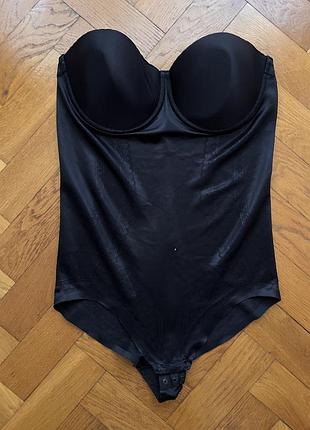 Боді жіноче m&s чорне