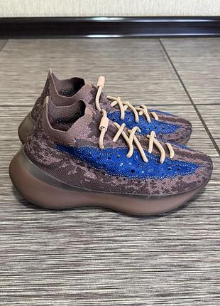 Adidas yeezy boost 380 'azure reflective' h02538, оригінал 7