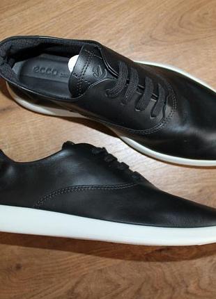 Кожаные кеды ecco minimalist, 37 размер