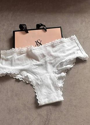 Базові бавовняні трусики вікторія сікрет оригінал victorias secret