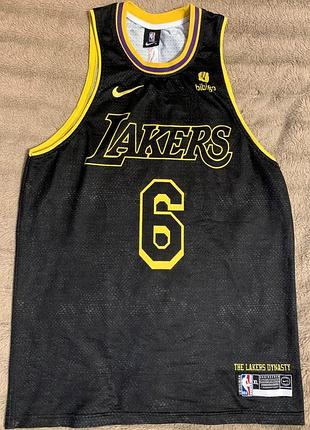 Баскетбольна майка лос-анджелес лейкерс (los angeles lakers) леброн джеймс lebron james 6, розмір: xl