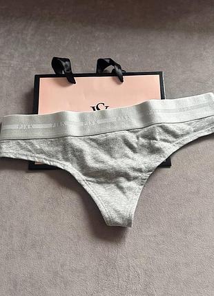 Бавовняні трусики стрінги з еластичним поясом оригінал victoria’s secret вікторія сікрет