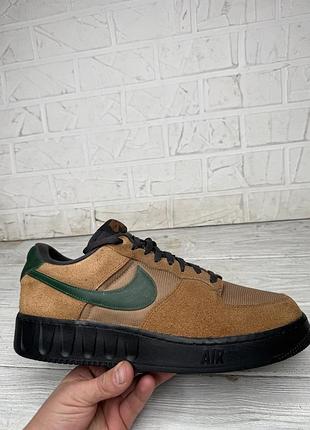 Крутые коричневые nike air force 1 low unity оригинал