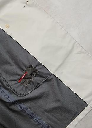 Тренч плащ gore tex prada × dior 8