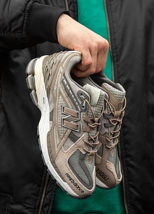 Мужские кроссовки new balance 1906u beige