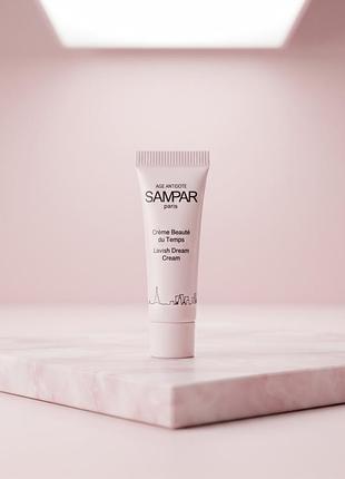 Sampar lavish dream - інтенсивний крем для обличчя з пептидами та екстрактом вівса, пробний зразок, 3 мл;