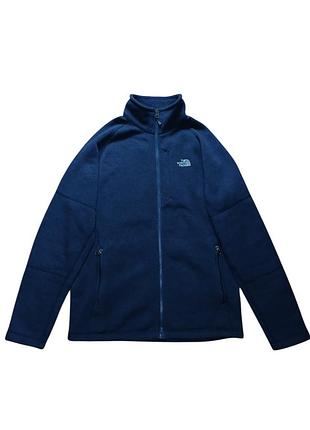 Кофта чоловіча флісова the north face, синя, розмір м