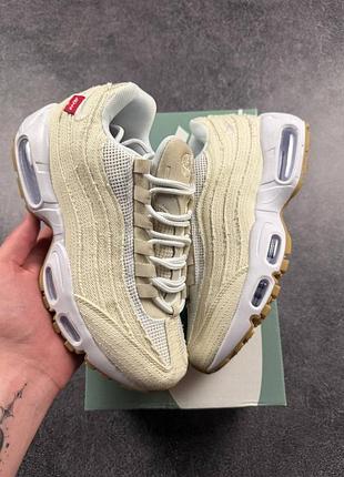 Кросівки nike air max 95 x levis beige 3