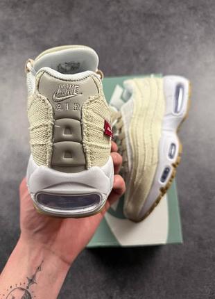 Кросівки nike air max 95 x levis beige 6