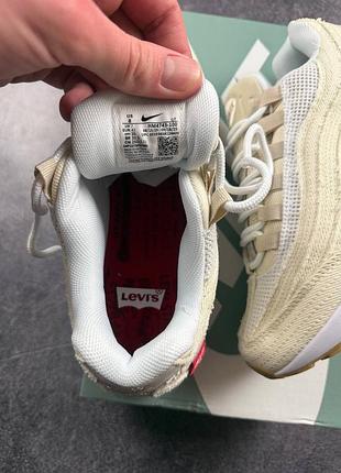 Кросівки nike air max 95 x levis beige 8