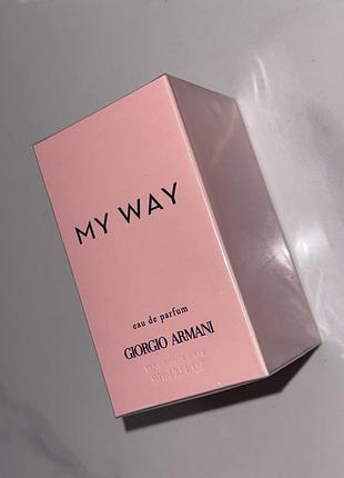 Жіночі парфуми giorgio armani my way 90 мл  духи франція  армані