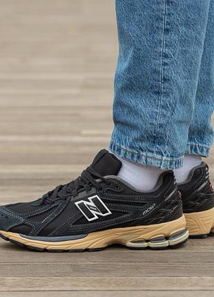 Чоловічі кросівки new balance 1906r black beige