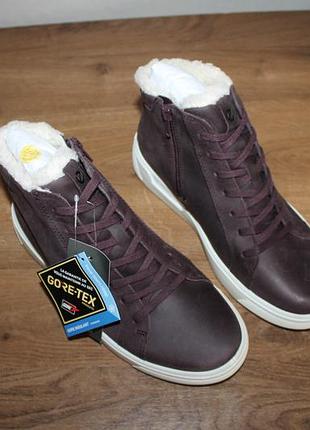 Зимние ботинки ecco street tray gore-tex, 37 размер