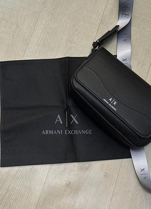 Сумка унісекс armani exchange чорна