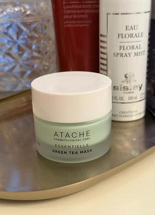 Маска для обличчя atache essentielle green tea mask, 50 мл