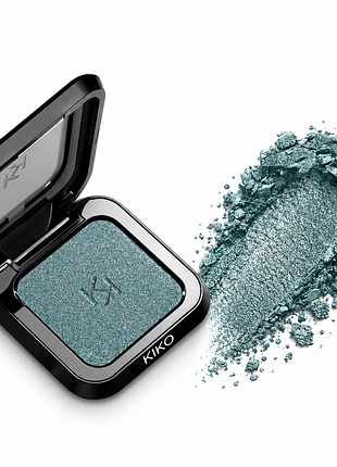 Тени для век kiko milano maxi mod high pigment eyeshadow- 44 electric horizon - зелено-голубой с золотистыми нюансами (000304-44)