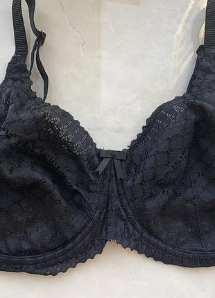 Мереживний бюстгальтер на кісточках matalan, м’яка чашка, р. 75f