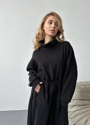 Платье из плотного хлопка uniqlo,s