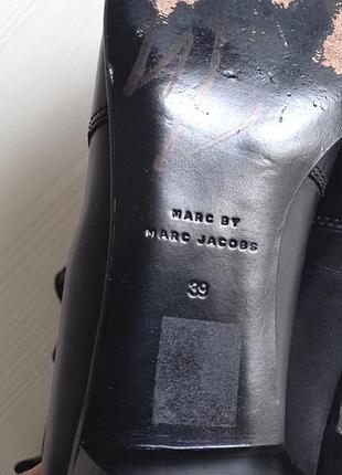Шкіряні черевики marc by marc jacobs 10
