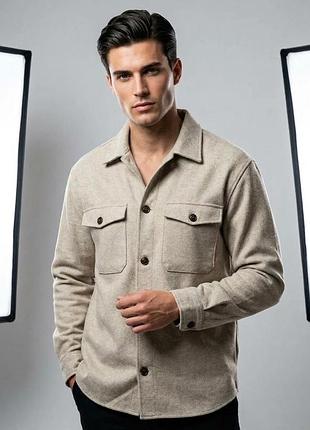 🔥 чоловіча сорочка-куртка (overshirt) jack & jones