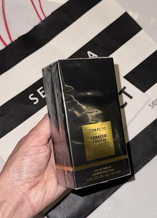 Унісекс парфуми tom ford tobacco vanille 100 мл духи тобако ваніль том форд нішевий парфюм