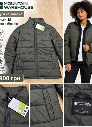 Куртка жіноча mountain warehouse хакі розмір m