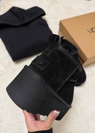 Ugg ultra mini platform black