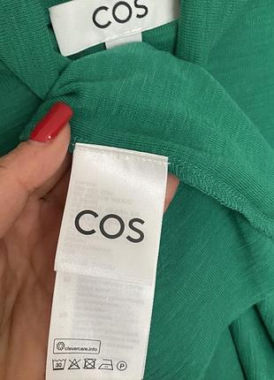 Гольф cos 100% вовна, смарагдовий 5