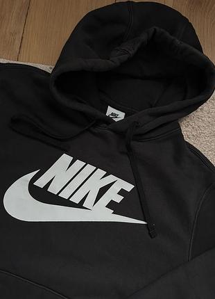 Чоловіче худі nike чорне з логотипом 4