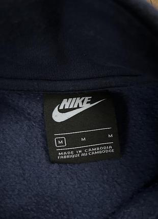 Чоловіча кофта nike на змійці, синя 6