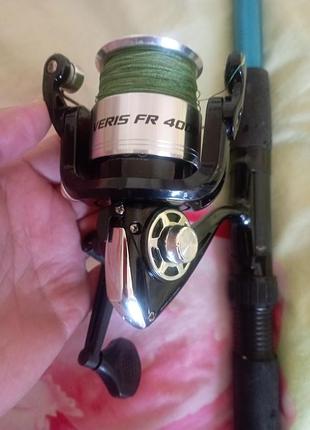 Универсальная катушка fishing roi veris fr 4000 (в комплекте со шнуром!)