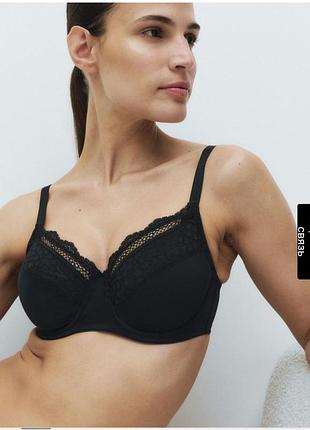 Бюстгальтер на косточках мягкая чашка marks spencer